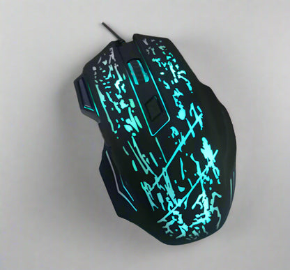 Wired Gaming Mouse | 5500 DPI | 7-Color LED Backlight | 7 Buttons