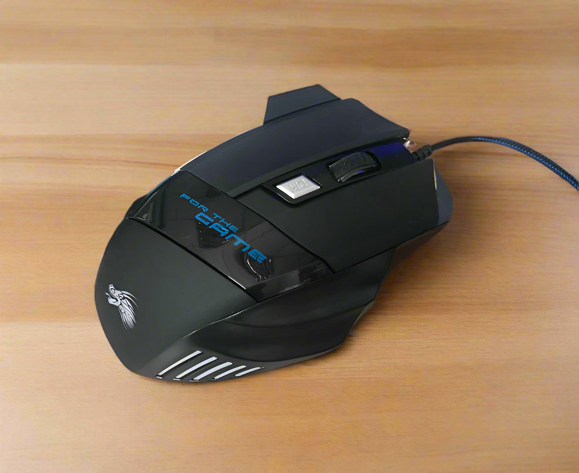 Wired Gaming Mouse | 5500 DPI | 7-Color LED Backlight | 7 Buttons