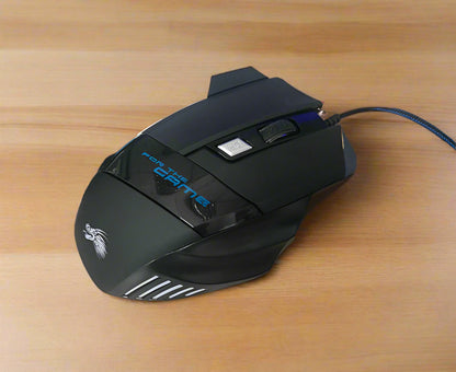 Wired Gaming Mouse | 5500 DPI | 7-Color LED Backlight | 7 Buttons