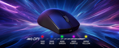 Redragon M918 PRO Wireless Gaming Mouse – Ultra-Light 49g, 26K DPI, RGB, 3-Mode Connectivity