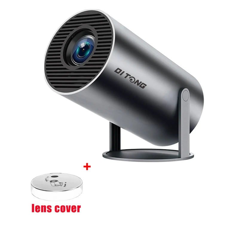 DITONG HY300 Plus HD Projector | 4K Decoding, Android 11, WiFi 6, 300 ANSI, Auto Focus