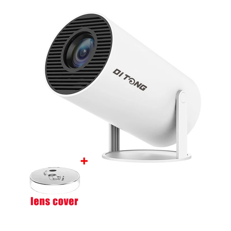 DITONG HY300 Plus HD Projector | 4K Decoding, Android 11, WiFi 6, 300 ANSI, Auto Focus