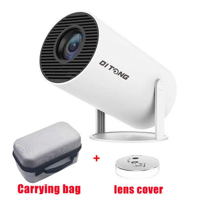 DITONG HY300 Plus HD Projector | 4K Decoding, Android 11, WiFi 6, 300 ANSI, Auto Focus