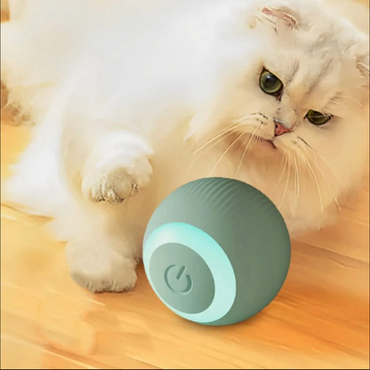 Smart Cat Interactive Toy Ball – Automatic Rolling, Obstacle Avoidance, USB Rechargeable, for Indoor Cats