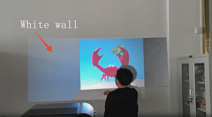 Frameless HD Projector Screen – Foldable 16:9 Grey Screen (60"–120") for Home Theater and Office Presentations