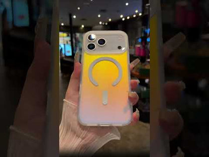 Laser Color-Changing Matte Gradient Case for iPhone 17 Series & 17 Air – Sunset Sky